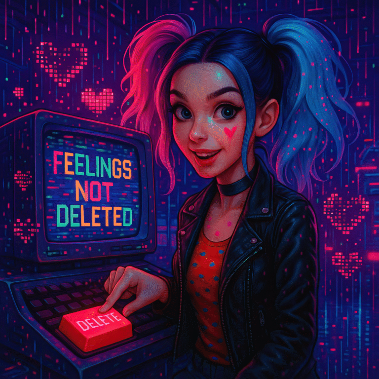 Glitch Amour Uploads Heartbreak to the Cloud with Love.exe